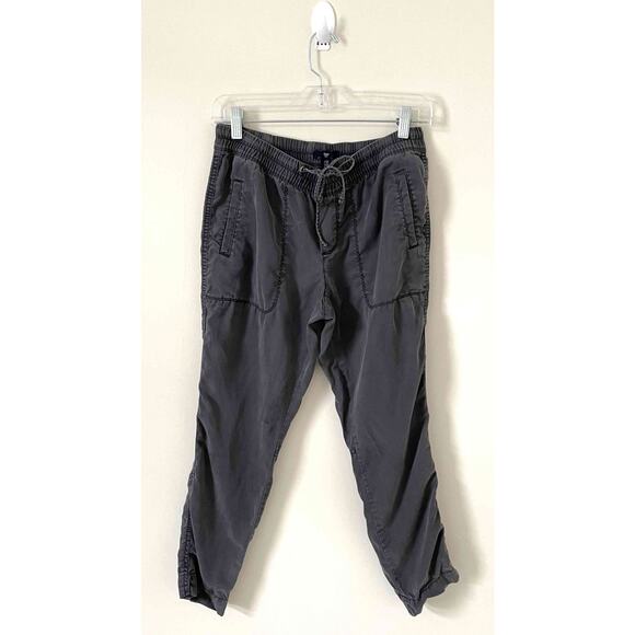 Gap Soft Lyocell Elastic Waist Drawstring Pants Gray Size XS - Picture 1 of 7